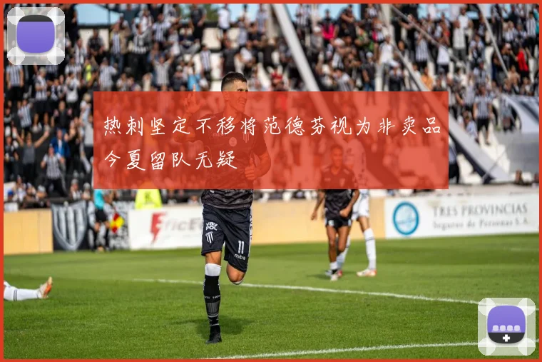 热刺坚定不移将范德芬视为非卖品今夏留队无疑